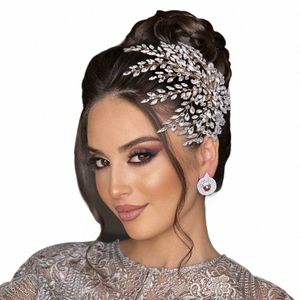 Youlapan HP438 Rhineste Bridal Headpiece Wedding Headwear Hair Accors Woman Headband Smycken Brudhuvuden för party B9P5#