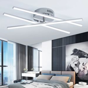 LED -takljus 12W 24W Curved Design Taklampa Modern vardagsrumslampa 6000k kall vit för matsal sovrum balkong