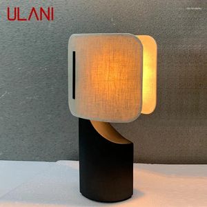 Настольные лампы ULANI, современные светильники, креативные винтажные светодиодные прикроватные лампы для декора дома, гостиной, спальни, El