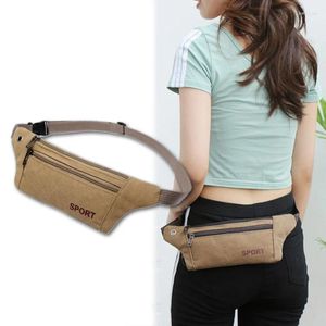 Marsupi Borsa in tela Petto sportivo multiscomparto da uomo Piccolo tessuto Portafoglio multifunzionale per cellulare Fitness