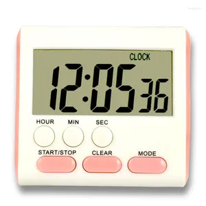 Table Clocks Multifunction Timer Clock For Kitchen Cook Small 24 Hours Digital Clip Magnetic Alarm Watch Desktop Accessories Practical