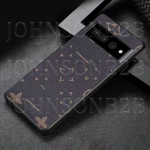 Luksusowe obudowy telefoniczne dla Google Pixel 6 7 8 A Pro Skórzanie Lu Hi Hi Quality torebka 6a 6pro 7a 7pro 8a 8pro 9 9a 9pro 10 11 etui z logo pudełkiem man dm