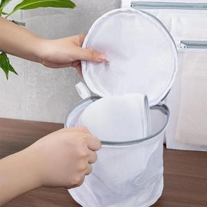 Tvättväskor Väska för Baby Clothes Net Washing Machine Care Protection 6st Dragkedja delikat hem