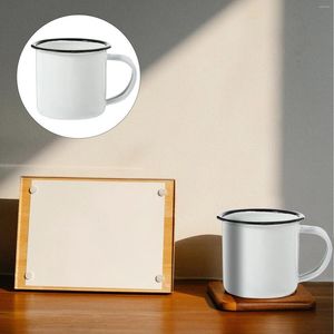 Dinnerware Sets Vintage S Glass Style Mug Multipurpose Cup Multi-functional Mugs Tea Iron Tumblers Drinking Coffee
