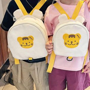 Sırt çantası Kawaii Kids Anaokulu Erkek Okul Çantası Karikatür Bear Toddler Bag Kore Yuvarlak Çocuk Çantaları Kız İçin