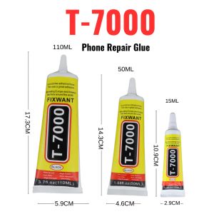 Fixwant 15/50/110 мл T7000 Black Glue для ремонта таблеток на мобильный телефон