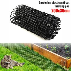 Trasportini per gatti 2M Scat Mat Repellente anti-gatto con strisce di pungiglione Cinghie con punte per tenere il cane lontano Scavare Arrampicata Forniture per animali all'aperto