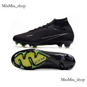 Original Football Boot Black White Green Designer Mens High Soccer Shoes Trainers Sports Sneakers Men Shoe 148