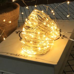 Fairy USB LED String Lights Christmas Garland Decorations for Home Garden Outdoor Decor Wedding Party lamp Holiday Lighting