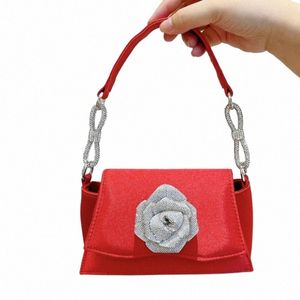 Luksusowe projektowanie torebka dla kobiet 2024 NOWOŚĆ FI DIAMD SALTY BORB WOMEN BAG Evening Party Bag 62QD#