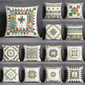 Pillow Geometric Collection Decorative case Home Office Bedroom Sofa Car Seat Cushion Cover Y240401