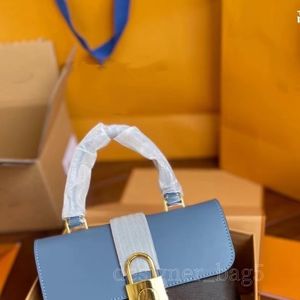 10A Зеркало Качество Дизайнерская сумка сумки-тоут Locky BB сумка холст воловьей кожи сумка с замком модная сумка через плечо кошелек