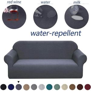 Stol täcker vattentät soffa täckning 2/3/4 sits jacquard soffa l-formad kärlek för vardagsrum 2024 vattenavvisande