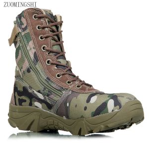 Stivali uomini statuni da stivali dell'esercito militare uomini mimeti di combattimento tattico stivali richiedenti uomini bot kamufl bot scarpe armate uomini scalare le scarpe