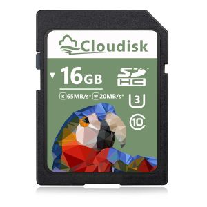 Cloudisk SD Card 4GB 8GB 16GB 32GB 64GB 128GB SDXC UHS-I Card C10 U3 V30 4K UHD SD Flash Memory Card For Camera