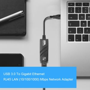 USB 2.0 USB 3.0 100 Mbps 1000 Mbps Wired USB Type C till RJ45 LAN Ethernet Adapter Network Card för PC MacBook Windows 10 Laptop -dator