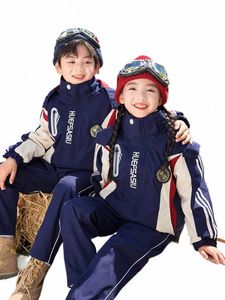 uniforme scolastica e abbigliamento scolastico per studenti delle scuole, bambini dell'asilo, uniforme da giacca per esterni per studenti v7YZ#