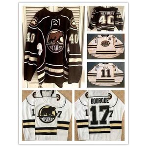 24S 2020 2015-16 40 Caleb Herbert Chris Bourque 11 ZACH SILL Hockey Jersey Embroidery Stitched any number and name Jerseys