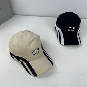 Modebrief Stickerei flacher Designer Sport Baseball Outdoor Retro -Kappe Hüte