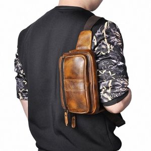 fi gerçek deri erkek crossbody sling çantası tasarım gündelik seyahat sigara kasası çantası seyahat fanny bel kemer çanta erkekler 342 n3nq#