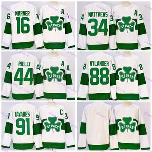 Pats Reverse Retro 2.0 Reversível Hóquei Jerseys Auston Matthews Mitchell Marner Morgan Rielly William Nylander John Tavares Bunting Mark Giordano Ryan O'Reilly