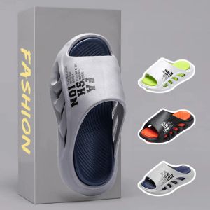 Sneaker tofflor kvinnor män mjuk eva tjock sula plattform moln glider platt icke-halk ihålig sport unisex sommar strand sandal skor