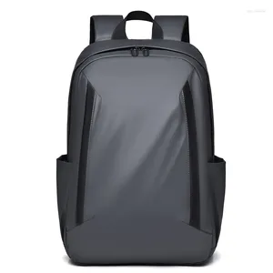 Mochila Masculina De Negócios Impermeável Viagem De Curta Distância Grande Capacidade Saco De Computador Masculino Estudante Escola