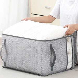 Storage Bags Foldable Quilt Clothes Bag Moisture-Proof Dust-Proof Wardrobe Box With View Window