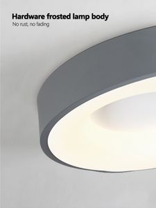 Потолочные лампы спальни скандинавские минималистские современные комнаты 2023 Новая минималистская круглая столовая