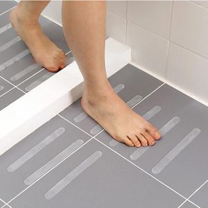 Bath Mats Pack Of 12 Bathtub Stickers Anti-slip Showering Tape Self-adhesive Safety Strip Accessory For Toilets Kitchen Balcony