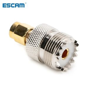 Escam Hot Sale UHF Kvinna till SMA Male Plug Connector Coaxial Adapter