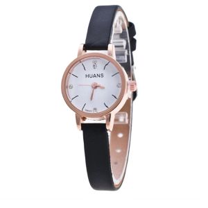 Mulher minimalista Fine Strap Watch Viagem Presentes de Aniversário de Viagem de Estilo Simples de Quartz Relacionamento Relogio Relogio Relogio