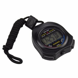 Wristwatch Stopwatch Waterproof Digital Lcd Stopwatch Chronograph Timer Counter Sports Alarm Outdoor Waterproof Clock Analog