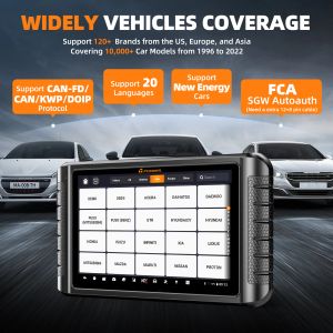 Foxwell NT1009 Bluetooth OBD2 Инструменты диагностики автомобилей All System 35+ Сброс BI-направление ECU Кодирование OBDII Автомобильное сканер