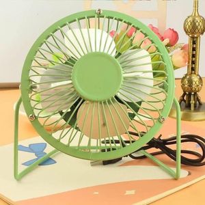 Decorative Figurines USB Quiet Fan Desktop Cooler Summer Fashion Portable For Phone Laptop Cooling 180 Degree Rotation Computer PC