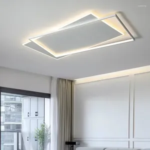 Luzes de teto modernas LED luz sala de estar jantar quarto decoração de casa luminárias internas