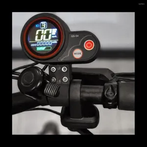 Party Decoration QS-S4 48V-60V Thumb Throttle LCD Display Kit For Zero 8 9 10 8X 10X Electric Scooter 6PIN Accessories