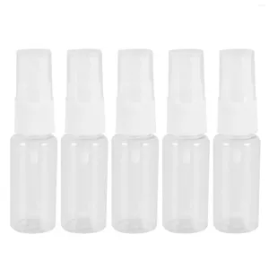 収納ボトル5pcs美容透明なプラスチック香水空のスプレーボトル小薄い20ml