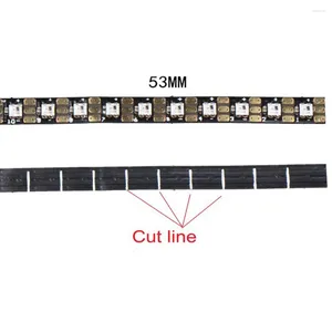 Decoração de festa 100pcs DC5V WS2812 2024 LED Chip Mini SMD endereçável Digital RGB Full Color Pixels para tela de tira