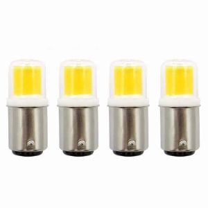 Lâmpada LED de LED de Ba15d diminuível 7W AC 12V 110V 220V COB 1511 LED LED para lustres de costura de costura transparente lâmpadas