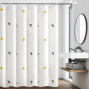 Shower Curtains Summer ShadingWaterproof Curtain Mildew Proof Durable Bathroom Screens With Hook Modern Printed Bathtub