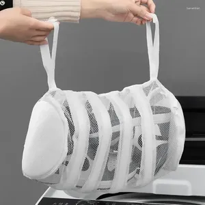 Laundry Bags Round Bag Shoes Anti-deformation Storage Household Mesh Washing Special Net Shoe Machine
