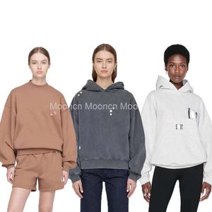 Dapu moletom com capuz fashion feminino masculino com estampa de letras outono e inverno oversized high street unissex moletom com capuz casal tamanho S-L