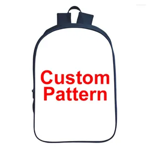 Backpack 16 Inches Customize Your Name School Children For Girls Boys Book Bag Cartoon Bags Gift