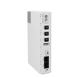 Jezer DC18W/36W 1A/2A 5V/9V/12V Großkapazität Multipurpose Mini Tragbares UPS -Sicherungsstromadapter für WiFi, Router