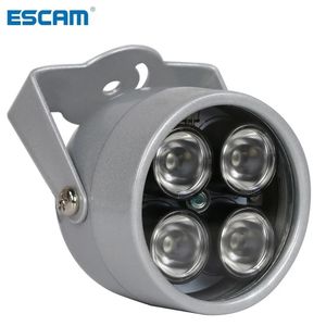 ESCAM CCTV светодиоды 4 массива ИК-светодиодный осветитель Инфракрасный водонепроницаемый ночной залив для камеры ip-камеры
