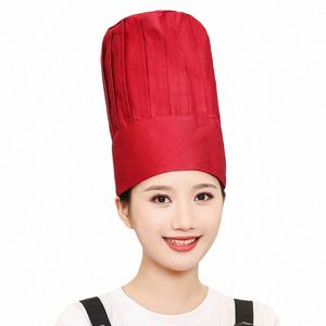 restaurant Female Cook Hat Cooking Pastry Chef High Cap Hotel Kitchen Supplies Bakery Women Waiter Adjustable Work Hats y5Js#