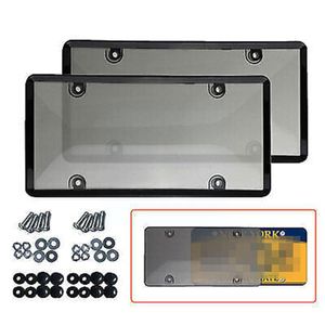 Clear Reflective Anti Speed Red Light Toll Camera Stopper License Frame Anti Shell Cover Plate Photos Plate Protective License