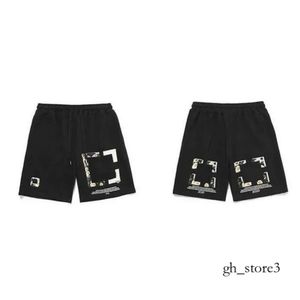 Poza spodami spodni Offs moda luźne szorty marka luksusowa letnia sportowa strzałka drukowana odblaskowa stripe krótki czarny gimnasty