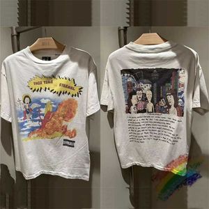 女性用Tシャツの漫画キャラクタープリントセントマイケルTシャツレディース1 1高品質の洗濯TシャツJ240330